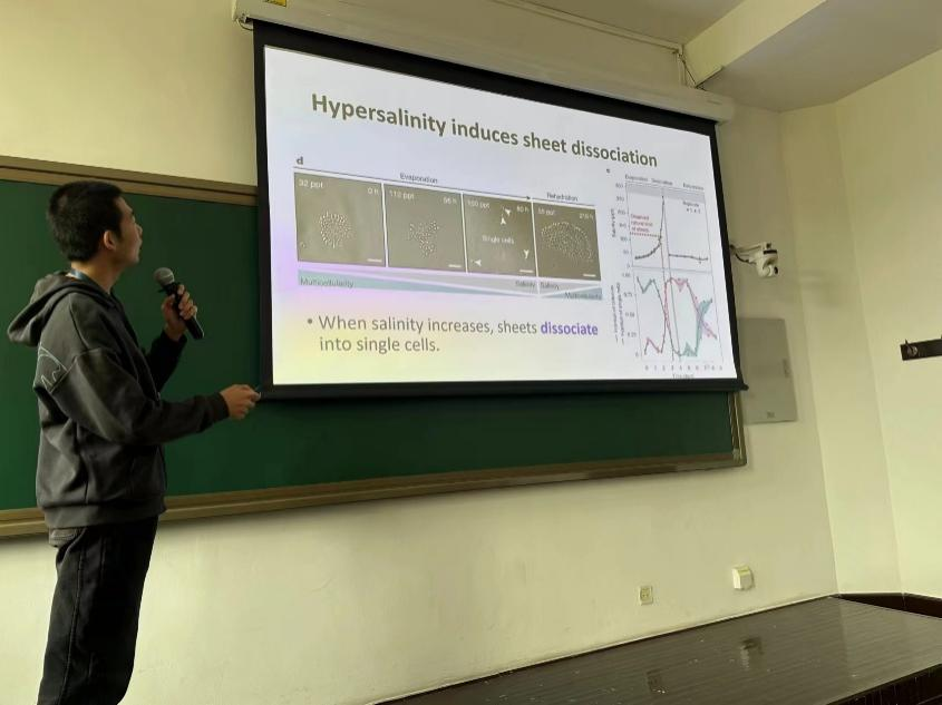 三字班同学在主持JC